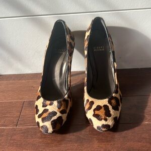 Stuart Weitzman Animal Print Heels